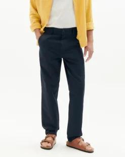 Chino Pants Navy<Thinking MU Store
