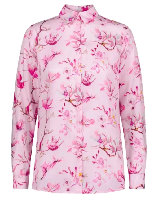 Chloe Button-up Shirt Ballet of Blossoms Pink<Nakoa New