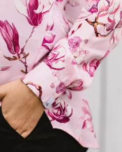 Chloe Button-up Shirt Ballet of Blossoms Pink<Nakoa New