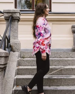 Chloe Button-up Shirt Coral Reef Pink<Nakoa Discount