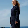Cigala Organic Wool Coat Dark Blue<Cecilia Sörensen Best
