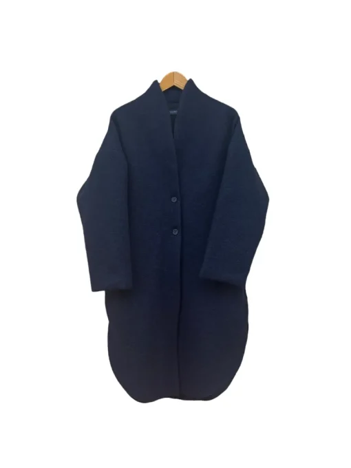 Cigala Organic Wool Coat Dark Blue<Cecilia Sörensen Best