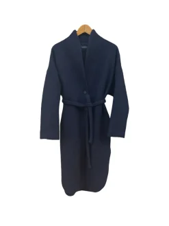 Cigala Organic Wool Coat Dark Blue<Cecilia Sörensen Best