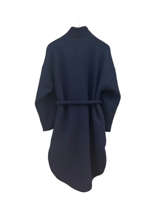 Cigala Organic Wool Coat Dark Blue<Cecilia Sörensen Best
