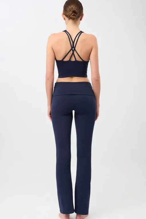Classic Rolldown Yoga Pants Night Sky<MANDALA Clearance