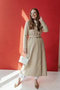 Classic Trenssi Sadetakki Beige<RainSisters Best
