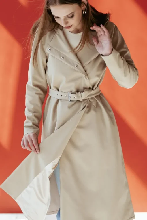 Classic Trenssi Sadetakki Beige<RainSisters Best