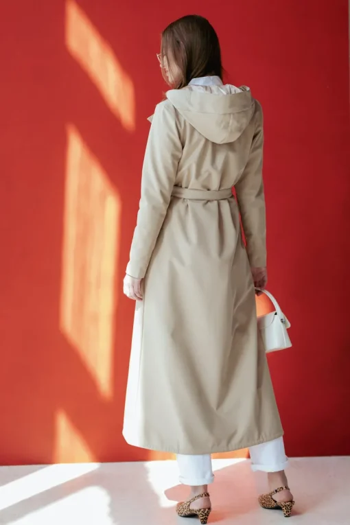 Classic Trenssi Sadetakki Beige<RainSisters Best
