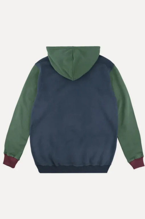 Color Block Huppari Sininen<Trendsplant Fashion