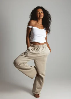 Comfort Zone Tracksuit Pants Taupe<GUAJA. Sale
