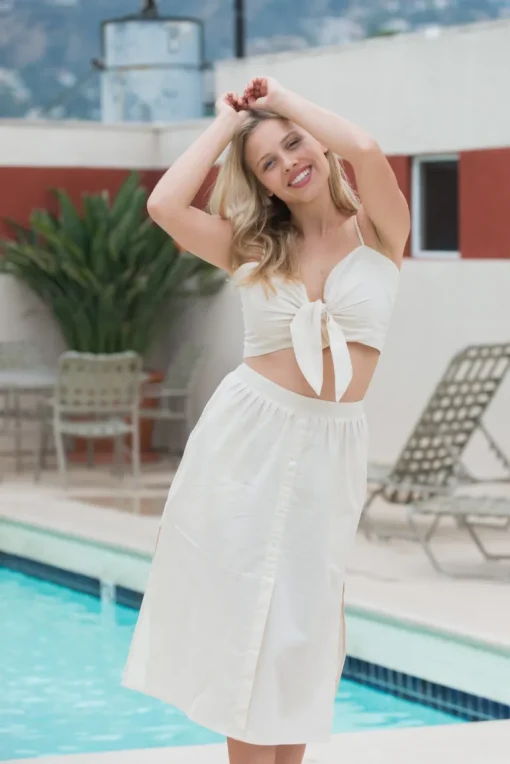 Comporta High Waist Skirt Vanilla<Vanilla Sand Best Sale