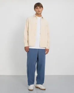 Cord Casual Shirt White<Rotholz Discount