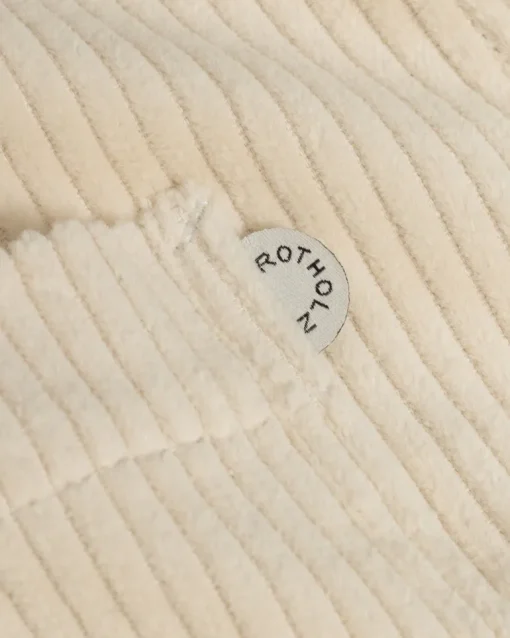 Cord Casual Unisex Shirt White<Rotholz Clearance