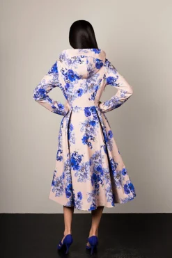 Cornflower Blue Sadetakki Beige/Sininen<RainSisters New