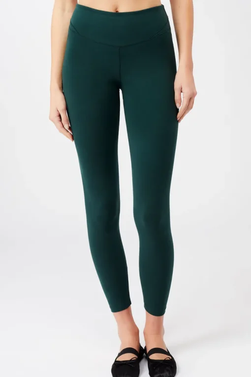 Cropped Yoga Pant Seaweed<MANDALA Shop