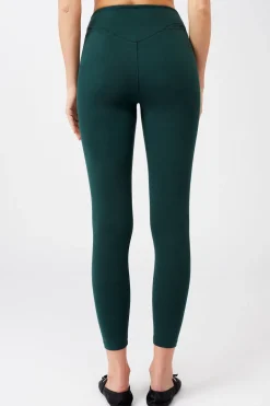 Cropped Yoga Pant Seaweed<MANDALA Shop