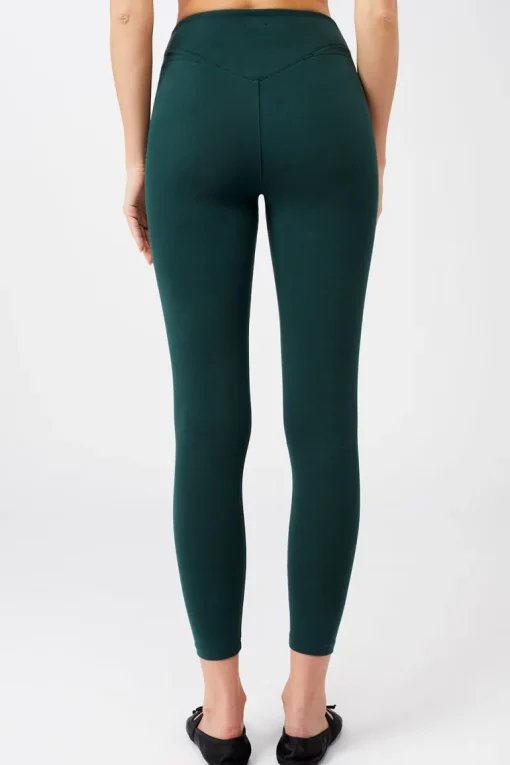 Cropped Yoga Pant Seaweed<MANDALA Shop