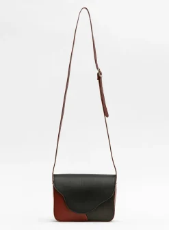 Crossbody Laukku Billie Musta Cognac<ZAMT New