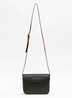 Crossbody Laukku Billie Musta Cognac<ZAMT New