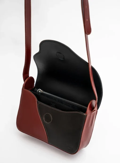 Crossbody Laukku Billie Musta Cognac<ZAMT New