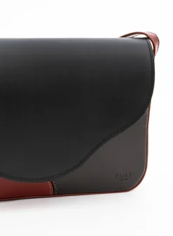 Crossbody Laukku Billie Musta Cognac<ZAMT New