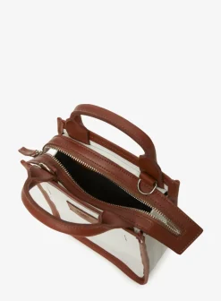 Crossbody Laukku Finchie Canvas Cognac<ZAMT Hot