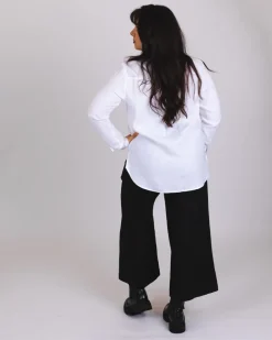 Culottes Linen Trousers Black<Nakoa Online