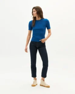 Dakota Top Blue<Thinking MU Cheap
