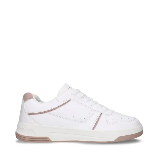 Dara Lace-up Lenkkarit Valkoinen<NAE Vegan Shoes Clearance
