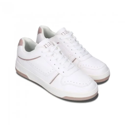 Dara Lace-up Lenkkarit Valkoinen<NAE Vegan Shoes Clearance