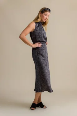 Darleen Satiinipusero Harmaa<VOGLIA Flash Sale
