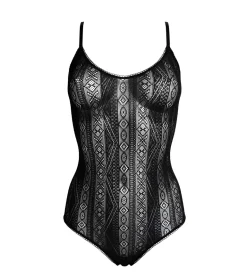 Darling Black Lace Bodysuit<Anekdot Flash Sale