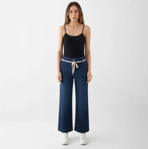 Dew Cropped Jeans Dark Denim<Dawn Denim Hot