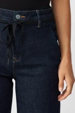 Dew Flared Soft Denim Jeans French Pocket Raw<Dawn Denim Online