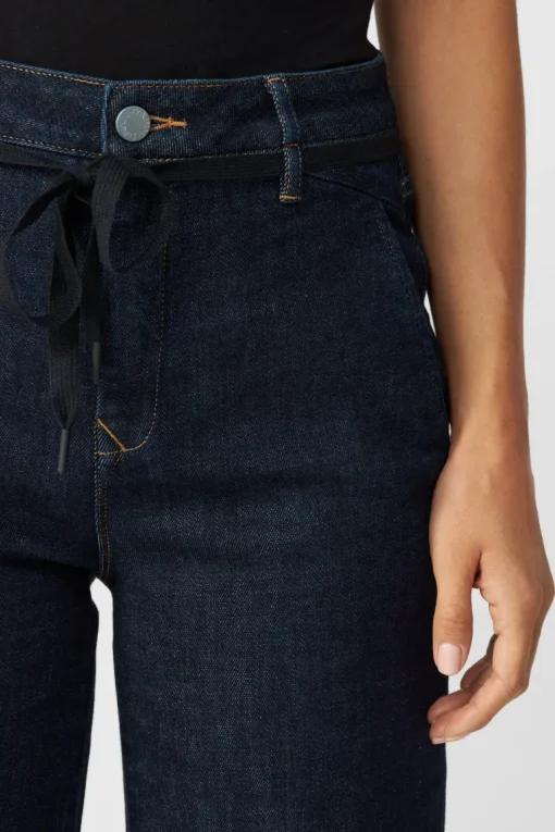 Dew Flared Soft Denim Jeans French Pocket Raw<Dawn Denim Online
