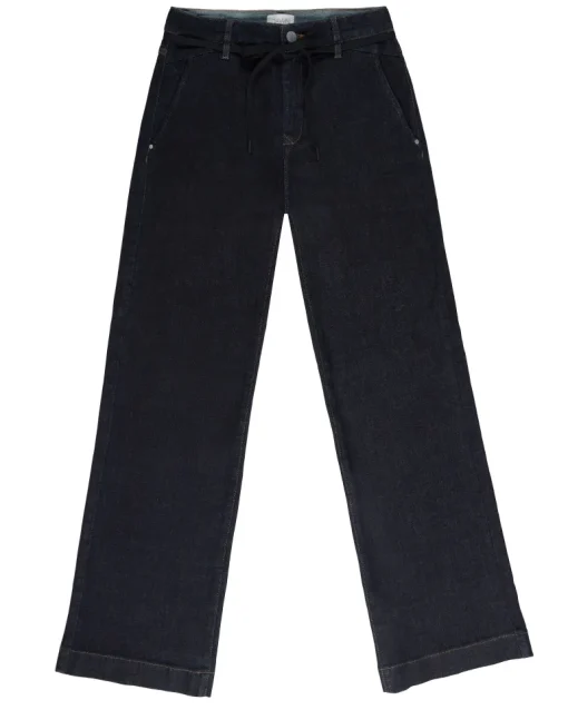 Dew Flared Soft Denim Jeans French Pocket Raw<Dawn Denim Online