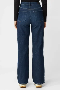 Dew Flared Soft Jeans Dark Denim<Dawn Denim Outlet
