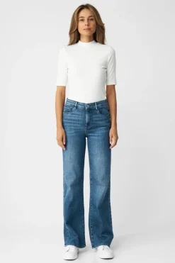 Dew Flared Soft Jeans Medium Denim<Dawn Denim Fashion