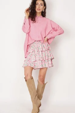 Diana Skirt Pink<ANGELL Cheap