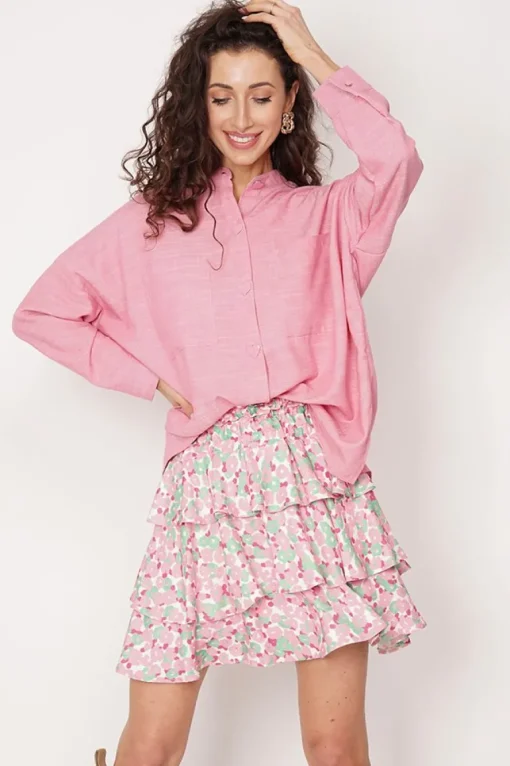 Diana Skirt Pink<ANGELL Cheap