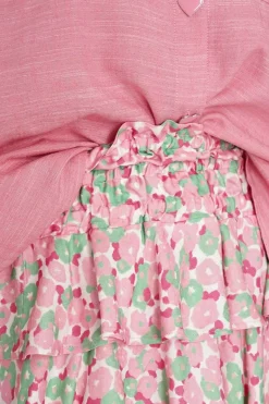 Diana Skirt Pink<ANGELL Cheap