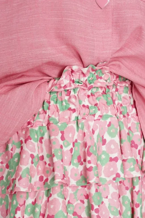 Diana Skirt Pink<ANGELL Cheap