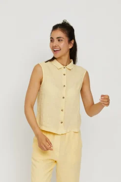 Dina Sleeveless Blouse<Mazine Shop