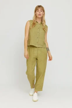 Dina Sleeveless Blouse<Mazine Shop