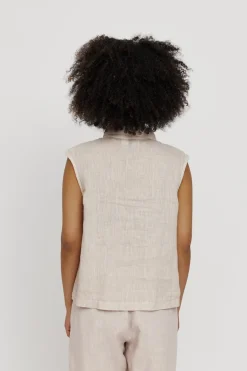 Dina Sleeveless Blouse<Mazine Shop