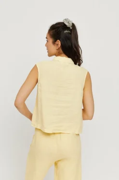 Dina Sleeveless Blouse<Mazine Shop