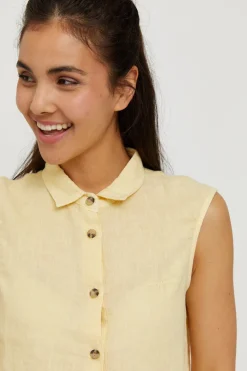 Dina Sleeveless Blouse<Mazine Shop