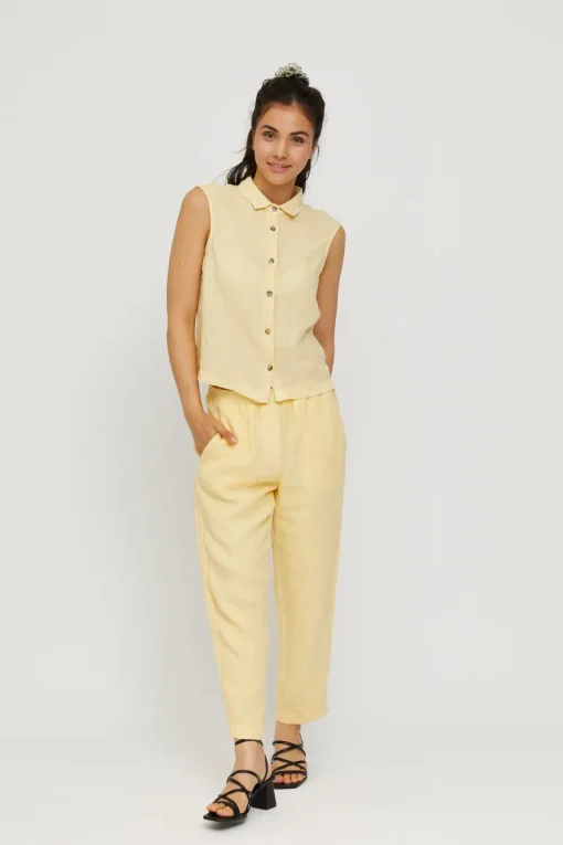 Dina Sleeveless Blouse<Mazine Shop