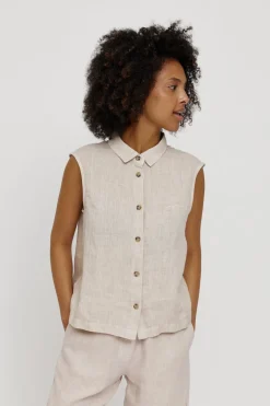 Dina Sleeveless Blouse<Mazine Shop