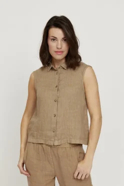 Dina Sleeveless Blouse<Mazine Shop